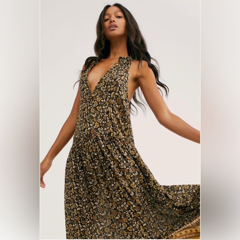 Spell x Free People Exclusive Dahlia Delirium Maxi Small